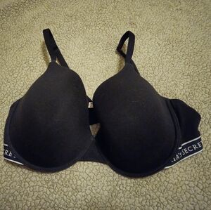 Black Padded Push Up Bra 38dd